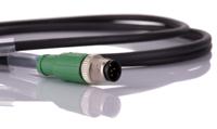 1500907 Phoenix Contact Male 5 way Threaded to Female 5 way M12 Sensor Actuator Cable, 1.5 m