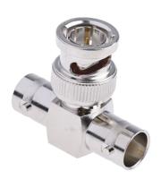 546-4106 RS PRO Tee 75Ω RF Adapter BNC Plug to BNC Socket