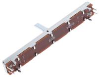 pta6044-2015cpb103 Bourns PTA 10kΩ Slide Slide Potentiometer 2-Gang Through Hole, PTA6044-2015CPB103