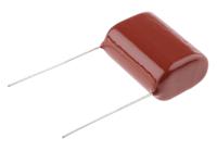 qxk2e106ktp Nichicon XK Polyester Film Capacitor, 125 V ac, 250 V dc, ±10%, 10μF, Through Hole