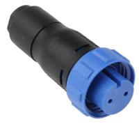 px041002s5560 Bulgin Circular Connector, 2 Contacts, Cable, Miniature Connector, Socket, Female, IP68, Buccaneer 400 Series