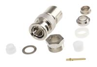 j01002a1216 Telegartner, Plug Cable Mount BNC Connector, 75Ω, Clamp Termination, Straight Body