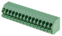 1985098 Phoenix Contact PTSA 1.5/15-3.5-F Series PCB Terminal Block, 3.5mm Pitch, Through Hole Mount, 1-Row, Solder Termination