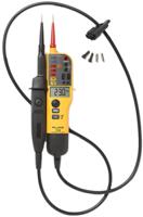 fluke-t130 Fluke T130, LCD Voltage tester, 690V, Continuity Check, Battery Powered, CAT III 690V With RS Calibration