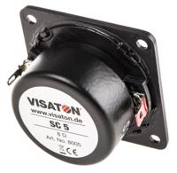 sc-5-8-ohm Visaton 51.5mm dia 60W nom Full Range Speaker Driver, 8Ω, 1500 Hz → 22 kHz