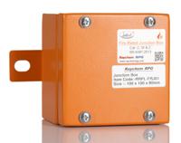232-0524 RS PRO Orange Steel Junction Box, IP65, 100 x 100 x 80mm