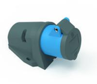 11895 Bals IP44 Blue Wall Mount 2P + E Industrial Power Socket, Rated At 16A, 230 V