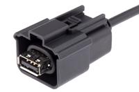 111015-0101 Molex USB 2.0, Female USB A to Male Mini USB B, 500mm