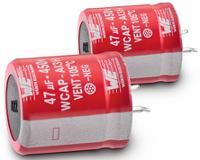 861141485014 Wurth Elektronik 120μF Aluminium Electrolytic Capacitor 450V dc, Snap-In -