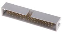 awhw-34g-0202-t ASSMANN WSW AWHW Series Straight Through Hole PCB Header, 34 Contact(s), 2.54 mm Pitch, 2 Row, Shrouded