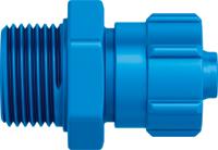 ck-14-pk-4 Festo CK Series Straight Fitting, G 1/4 Male to Push In 6 mm, Threaded-to-Tube Connection Style, 2029