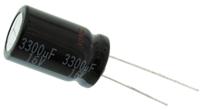 eeuhd1c332 Panasonic 3300μF Aluminium Electrolytic Capacitor 16V dc, Radial, Through Hole - EEUHD1C332