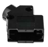 mhd45ppk9-k MH Connectors MHD45PPK Series ABS Angled D Sub Backshell, 9 Way, Strain Relief