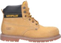 p724624 CAT P724624 Honey Steel Toe Capped Unisex Safety Boots, UK 8, EU 42