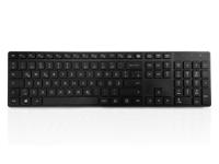 kybac301-btbk-gr Ceratech KYBAC301-BTBK-GR Wireless USB Keyboard, QWERTZ (German), Black