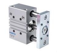 dfm-50-25-p-a-kf Festo Pneumatic Guided Cylinder - 170946, 50mm Bore, 25mm Stroke, DFM Series, Double Acting
