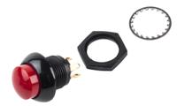 p9-213121 Otto Push Button Switch, Momentary, Panel Mount, DPDT, 28V dc