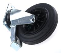 13936-fr LAG Braked Swivel Castor Wheel, 205kg Capacity, 200mm Wheel