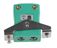 456-0102 RS PRO Standard Thermocouple Connector for Use with Type K Thermocouple, 6mm Probe, IEC, RoHS Compliant Standard