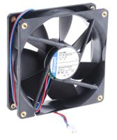 3412ngh-rs0 ebm-papst 3400 N Series Axial Fan, 12 V dc, DC Operation, 94m³/h, 2.5W, 92 x 92 x 25mm