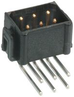 m80-8411642 HARWIN Datamate L-Tek Series Right Angle Through Hole PCB Header, 16 Contact(s), 2 mm Pitch, 2 Row, Shrouded