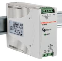 psl106024 Lovato PSL Switched Mode DIN Rail Power Supply, 240V ac ac Input, 24V dc dc Output, 2.5A Output, 60W