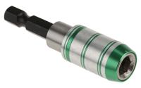 125-0431 RS PRO Hexagon Bit Holder, 1/4 in Drive, Hex Drive, 60 mm Overall