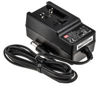 ge24i24-p1j MEAN WELL 24W Plug-In AC/DC Adapter 24V dc Output, 1A Output