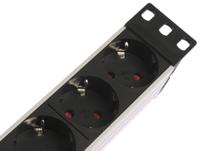 1390007009 brennenstuhl Type F - German Schuko 9 Gang Power Distribution Unit, 2m Cable, 16A, 230 V ac