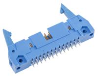 2-5499206-6 TE Connectivity AMP-LATCH Series Straight Through Hole PCB Header, 26 Contact(s), 2.54 mm Pitch, 2 Row, Shrouded