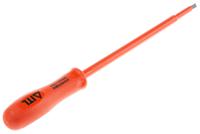 911-1106 ITL Insulated Tools Ltd Slotted Insulated Screwdriver, 5 x 1 mm Tip, 203 mm Blade, VDE/1000V, 280 mm Overall