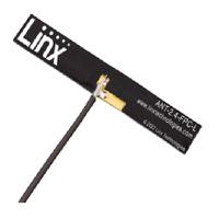 ant-24-fpc-lh100m4 Linx ANT-2.4-FPC-LH100M4 PCB WiFi Antenna with U.FL Connector, ISM Band