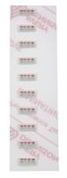 286-125 RS PRO Non-Reversible Temperature Sensitive Label, 116°C to 132°C, 4 Levels
