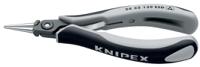 34-32-130-esd Knipex 34 32 Electronics Pliers, Round Nose Pliers, 134 mm Overall, Straight Tip, 24mm Jaw, ESD