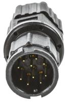 bu-10bmma-ll7001 Amphenol Industrial Circular Connector, 10 Contacts, Panel, Standard Connector, Plug, Male, IP67, Ceres Series