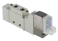 sy3120-5lou-m5-q SMC 5/2 Pneumatic Solenoid Valve - Solenoid/Pilot Metric M5 SY3000 Series 24V dc