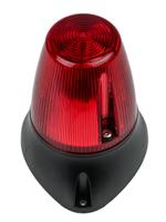 ledd100-02-02 Moflash LEDD100 Series Red Flashing Beacon, 20 → 30 V ac/dc, Surface Mount, LED Bulb, IP65