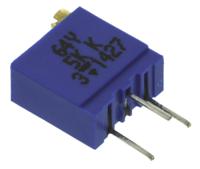 m64y502kb40 Vishay 64Y Series 19 (Electrical), 22 (Mechanical)-Turn Through Hole Trimmer Resistor with Pin Terminations, 5kΩ ±10%