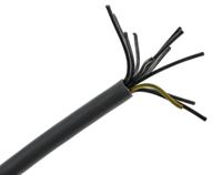 827-4300 RS PRO Control Cable, 12 Cores 0.5 mm² 20 AWG, Unscreened, 50 m, Grey Polyvinyl Chloride Sheath