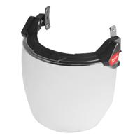 4932479938 Milwaukee Clear Flip Up PC Face Shield with Face Guard , Resistant To Water