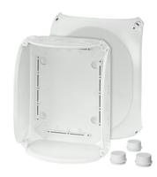 dk2500g HENSEL Grey Polycarbonate Junction Box, IP55, IP66, 205 x 112 x 255mm