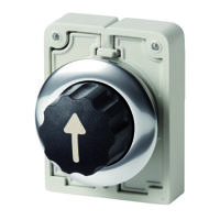 187107-m30c-fwr3-x7 Eaton 3 Position 60° Changeover Cam Switch, Button Actuator