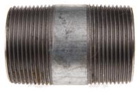 257-8044 RS PRO Galvanised Malleable Iron Fitting Barrel Nipple, Male BSPT 1-1/2in to Male BSPT 1-1/2in