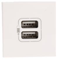 5-720-78 Legrand Arteor White 1 Gang USB Socket, 2.4A, Indoor Use