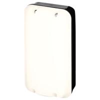 4l23212pc 4lite UK Rectangular LED Bulkhead Light, 6 → 9 W, 220 → 240 V, , Lamp Supplied, IP65, Lorica