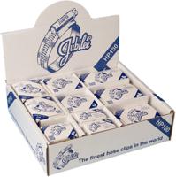 hp100ms Jubilee 100 Piece Zinc-Plated Mild Steel Worm Drive Hose Clip Kit, 9.5 → 12mm and 35 → 50mm Inside