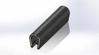 619-1528 RS PRO Black PVC Edge Protection, 20m