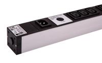 7240201 Rittal IEC C13 Power Distribution Unit, 2m Cable, 10A, 250 V, Fused