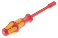 05005320001 Wera Hexagon Nut Driver, 9 mm Tip, VDE/1000V, 125 mm Blade, 230 mm Overall