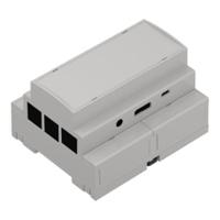 206-9059 RS PRO Modular Enclosure Enclosure Type, 107 x 90 x 65.2mm, ABS DIN Rail Enclosure